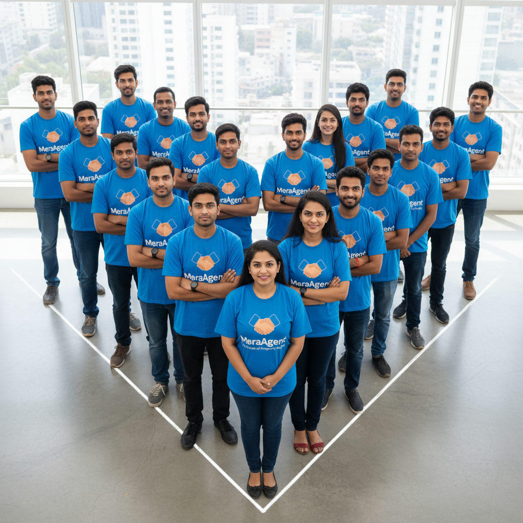 Mera Agent App Interface Mockup